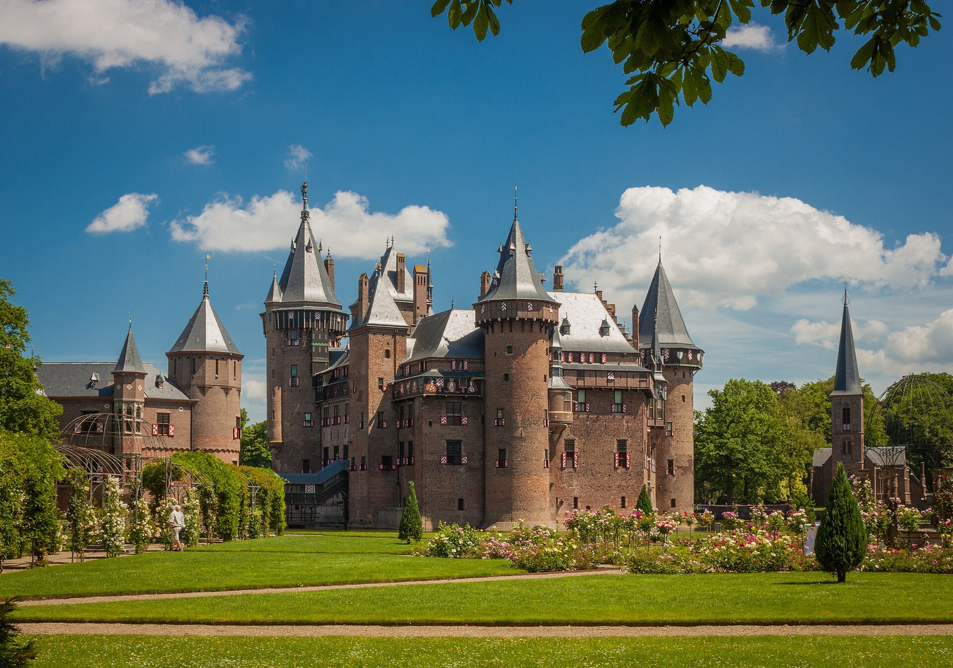 Castle side view
